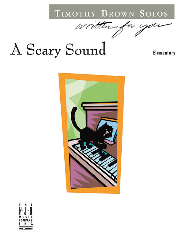 A Scary Sound Sheet Music Preview