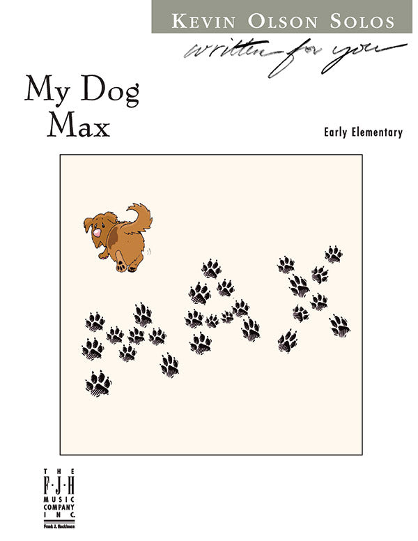 My Dog Max Sheet Music Preview