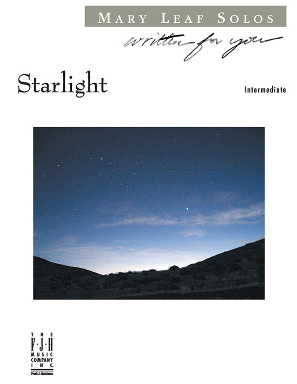 Starlight Sheet Music Preview