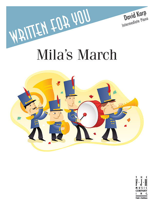 Mila's March Sheet Music Preview