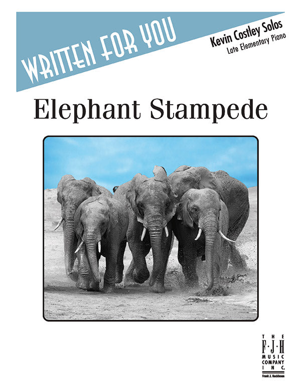 Elephant Stampede Sheet Music Preview