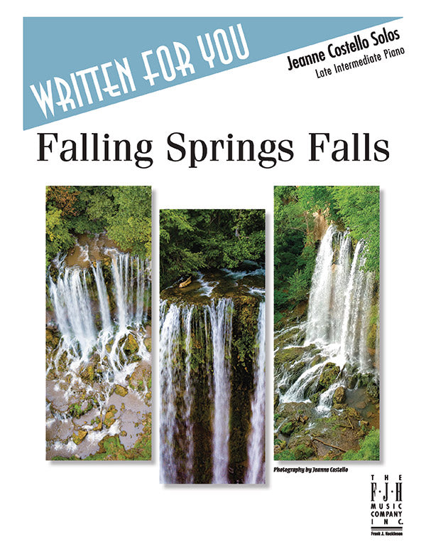 Falling Springs Falls Sheet Music Preview