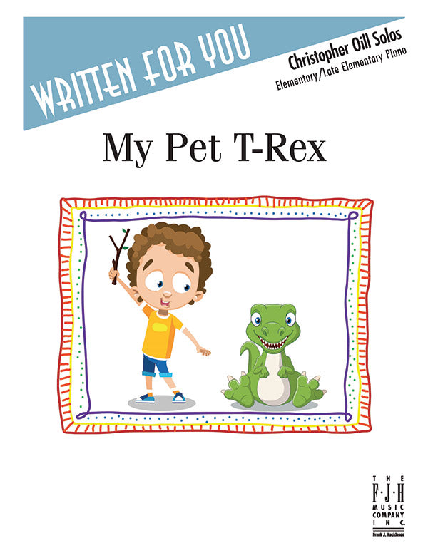 My Pet T-Rex Sheet Music Preview