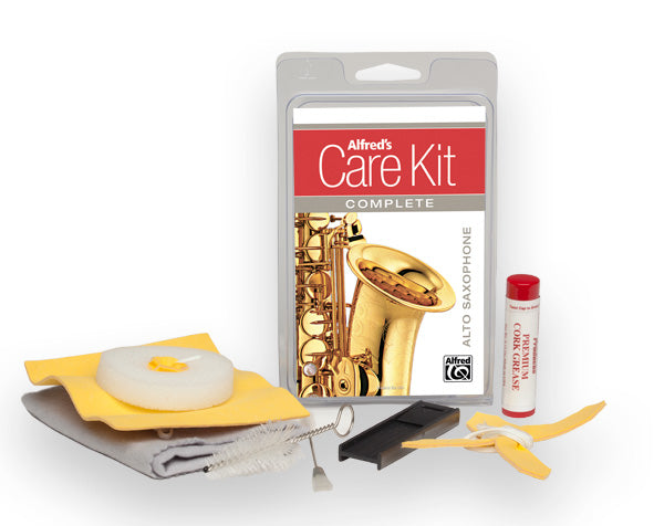 Alfred's Care Kit Complete: Alto Saxophone Cover Image