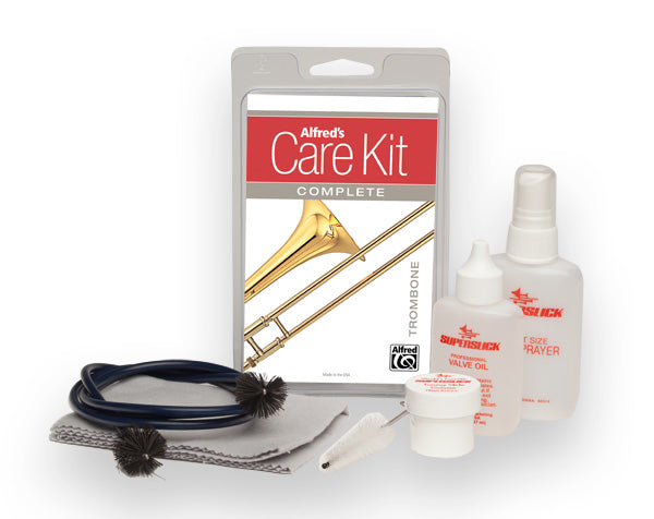 Alfred's Care Kit Complete: Trombone Cover Image
