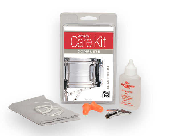 Alfred's Care Kit Complete: Snare Drum Cover Image