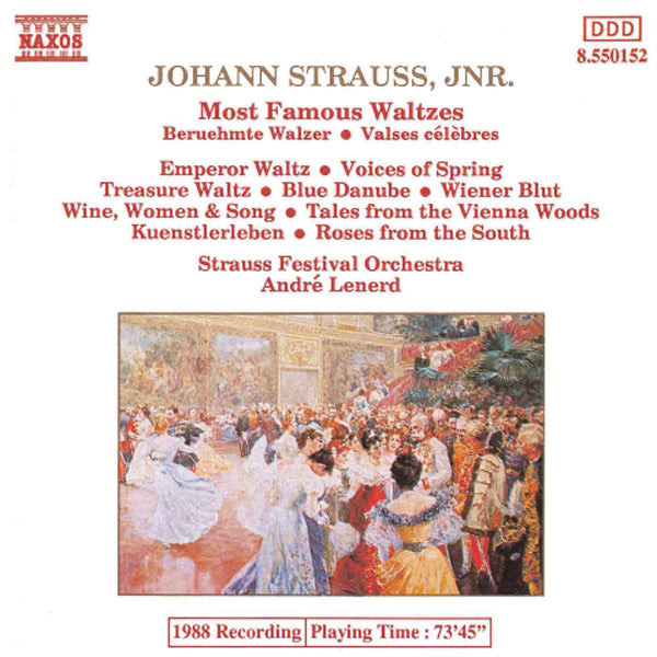 Most Famous Waltzes Cover Image