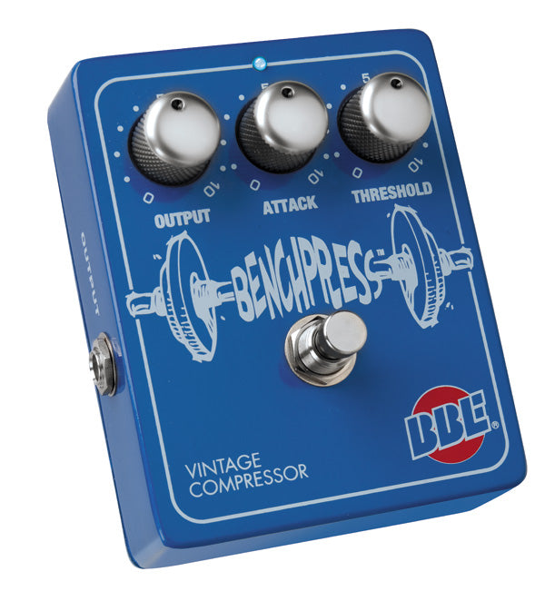 BBE Bench Press Vintage Compressor Guitar Effects Pedal: Pro Audio ...