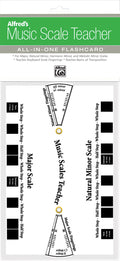 Alfred's Music Scale Teacher: All-In-One Flashcard (White) Cover Image