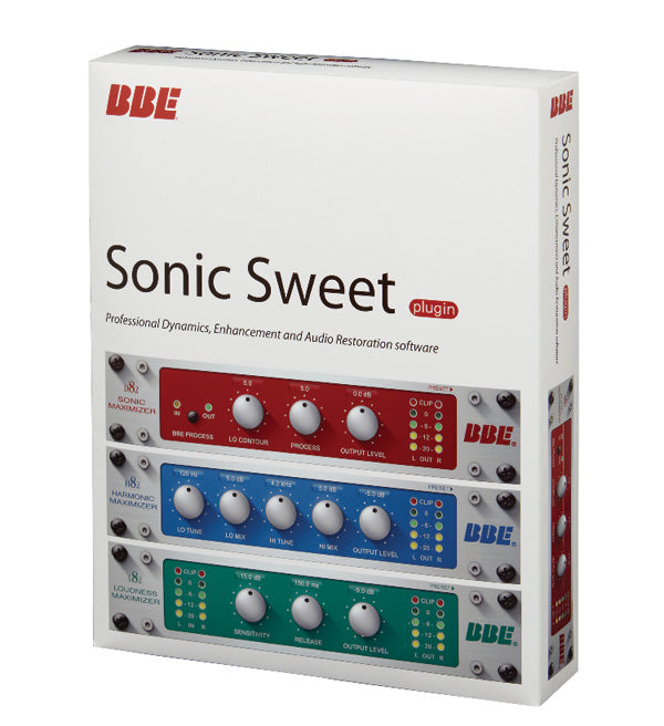 BBE Sonic Sweet Sonic Maximizer Plug-Ins Software: Pro Audio Accessory ...