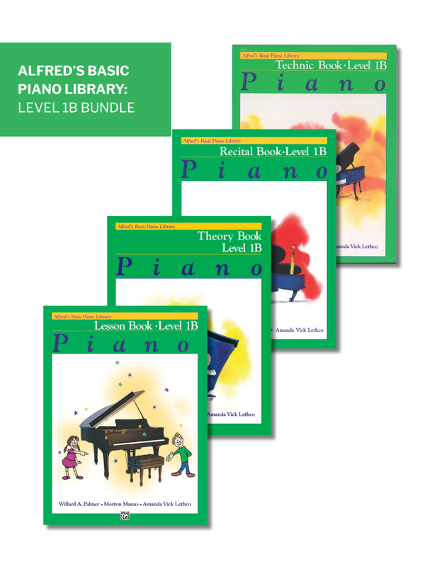 Alfred's Basic Piano Library: Level 1B Bundle