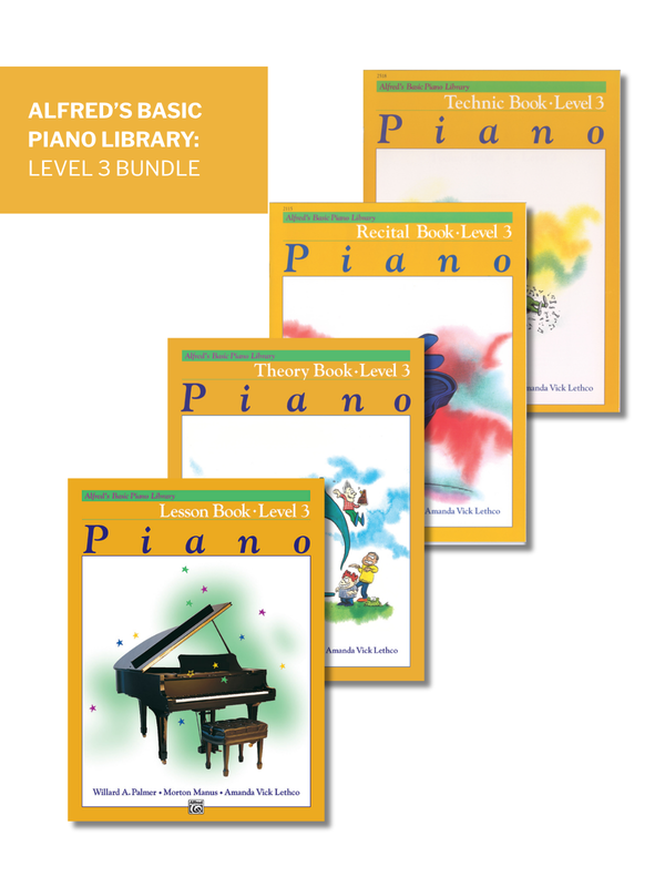 Alfred's Basic Piano Library: Level 3 Bundle