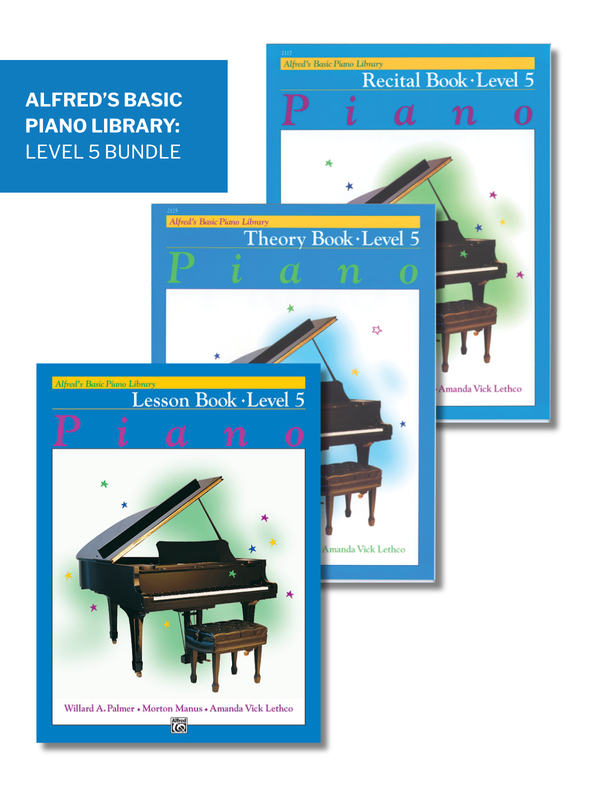 Alfred's Basic Piano Library: Level 5 Bundle