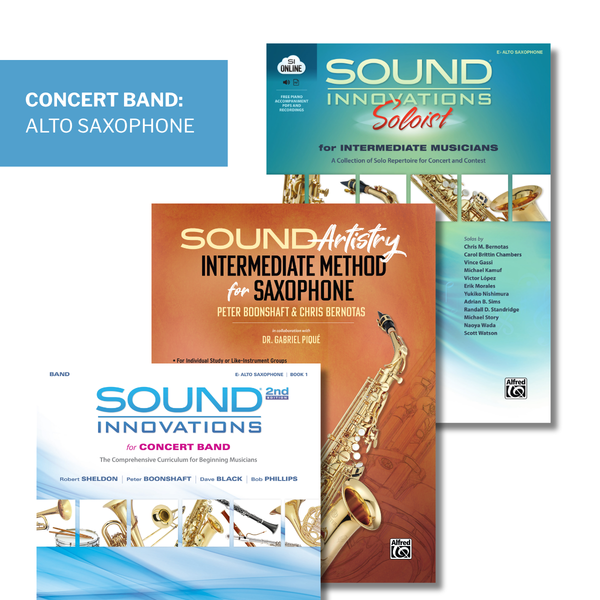 Concert Band: Alto Saxophone Bundle