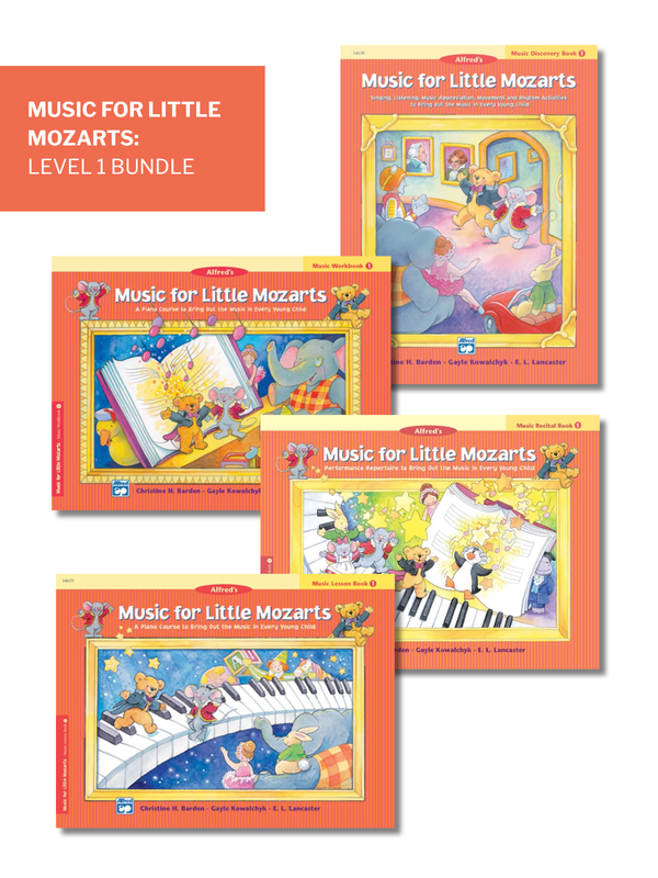 Music for Little Mozarts: Level 1 Bundle