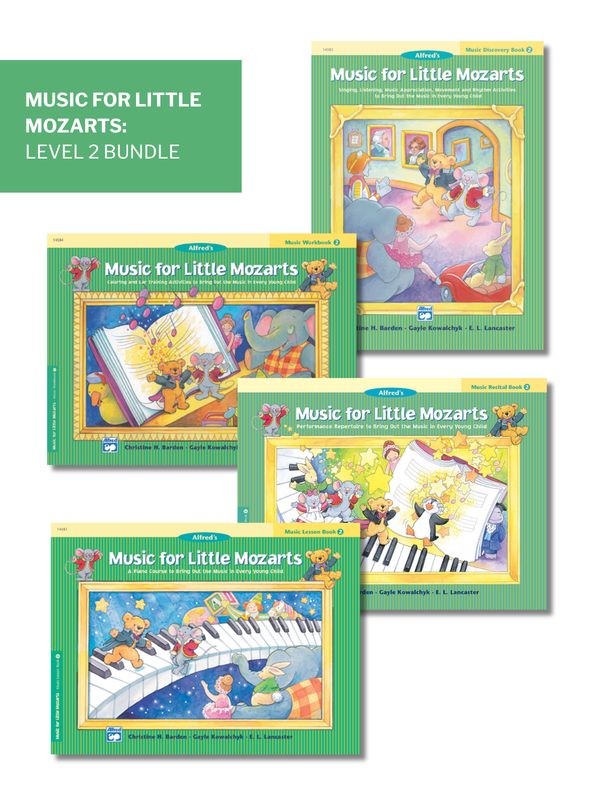Music for Little Mozarts: Level 2 Bundle