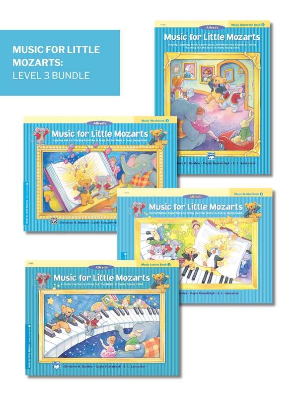 Music for Little Mozarts: Level 3 Bundle