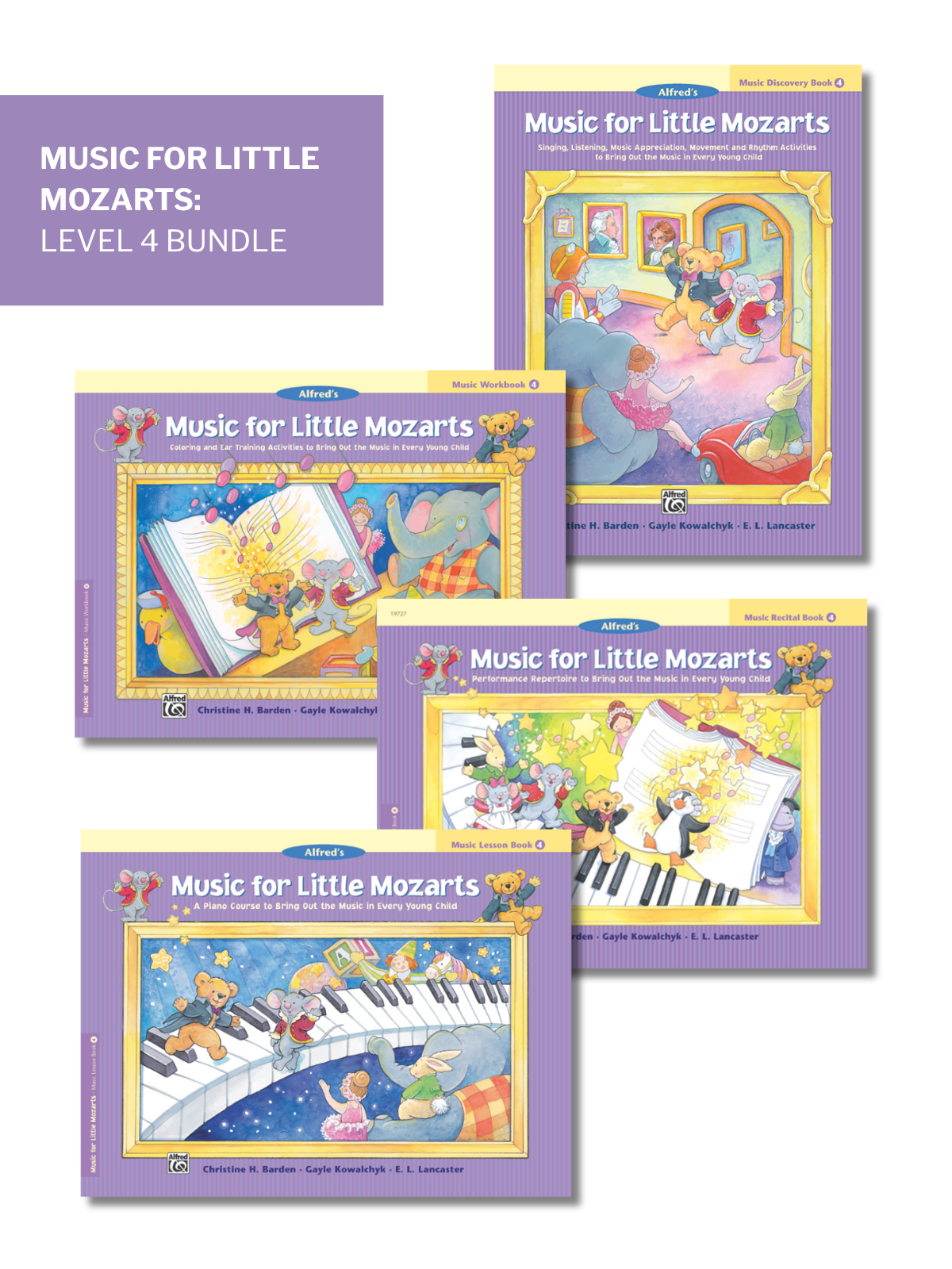 Music for Little Mozarts: Level 4 Bundle