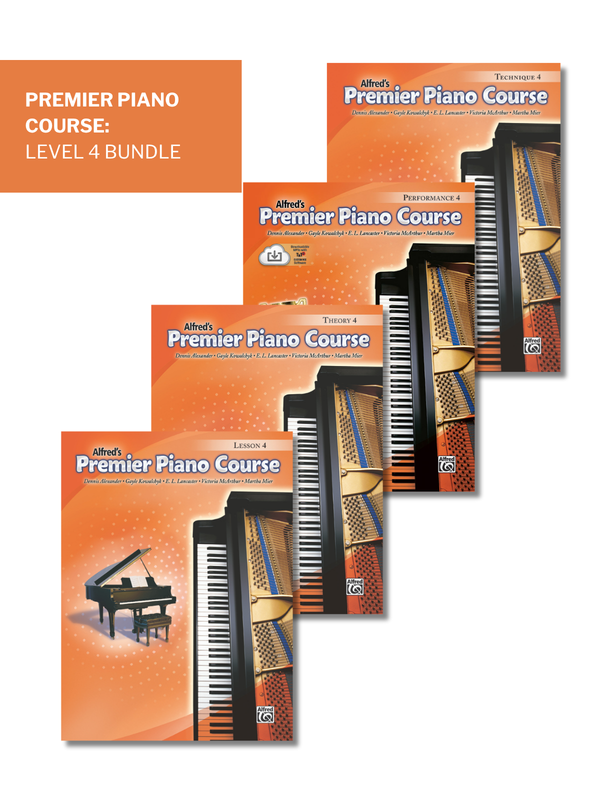 Premier Piano Course: Level 4 Bundle
