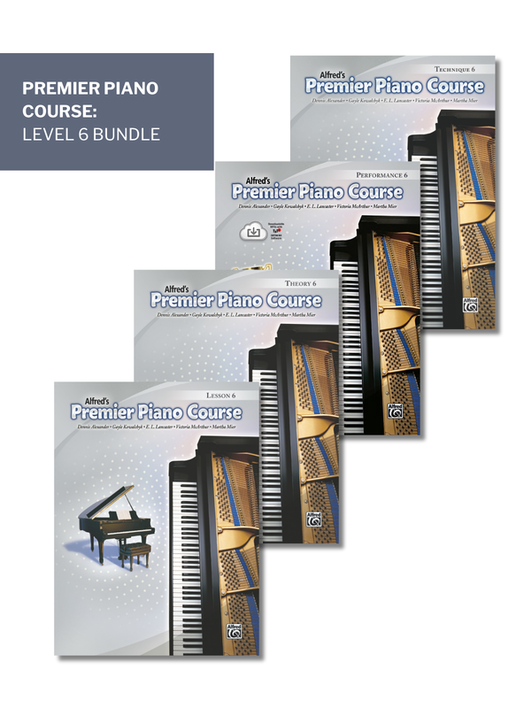 Premier Piano Course: Level 6 Bundle